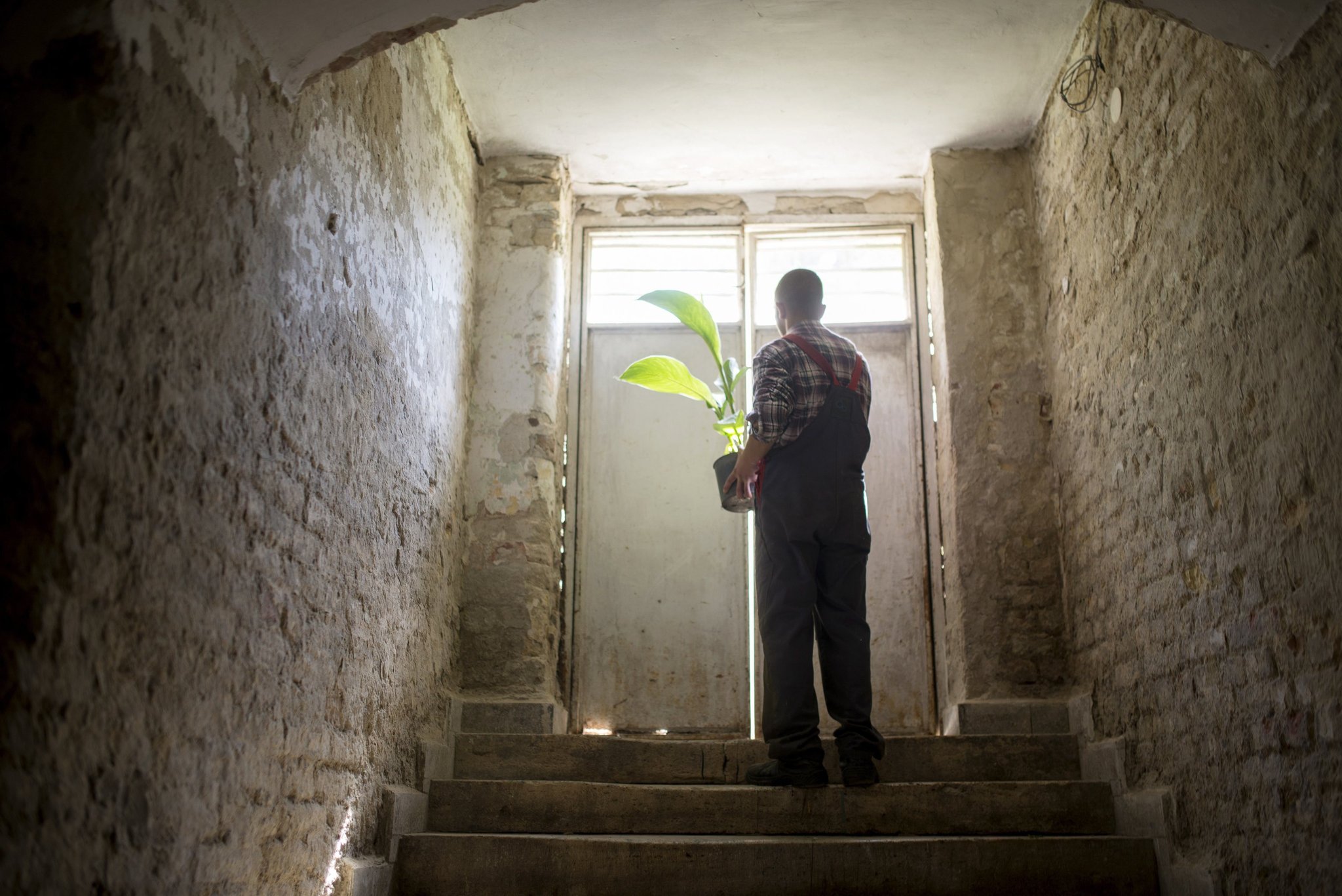 Urbán Ádám szabadfoglalkozású fotóriporter Az Aszódi Javítóintézet című sorozatának egyik felvétele. A sorozat első díjat nyert társadalomábrázolás, dokumentarista fotográfia kategóriában a 36. Magyar Sajtófotó Pályázaton 2018. január 28-án. MTI Fotó: Urbán Ádám 