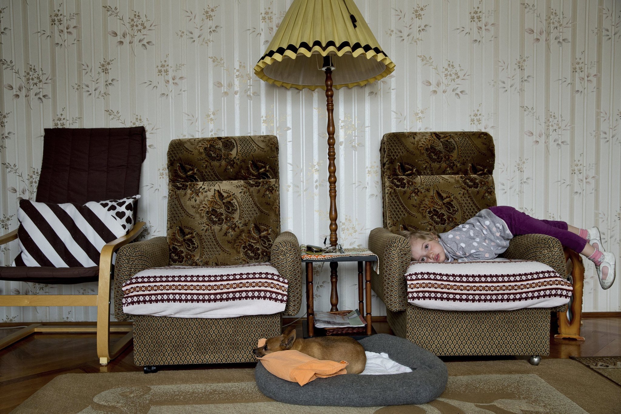 Ajpek Orsolya, az Index fotóriportere Otthon, édes otthon című sorozatának egyik felvétele. A sorozat első díjat nyert a Mindennapi élet kategóriában a 36. Magyar Sajtófotó Pályázaton 2018. január 28-án. MTI Fotó: Ajpek Orsolya 