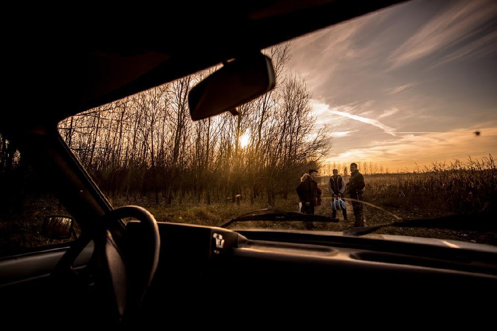Menekültek a magyar–szerb határon Fotó: Béli Balázs / Magyar sajtófotó pályázat