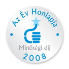 Az Év Honlapja 20008 - Minőségi díj Az Év Honlapja 20008 - Minőségi díj