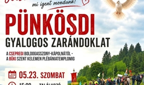Ha idén nem sikerült eljutnod Csíksomlyóra, gyere velünk zarándokolni!